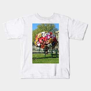 Just a Huge Bunch of Flowers Kids T-Shirt